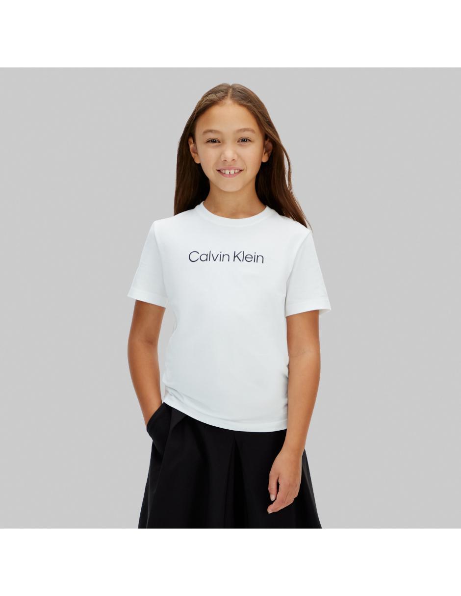 Playera manga corta para niña