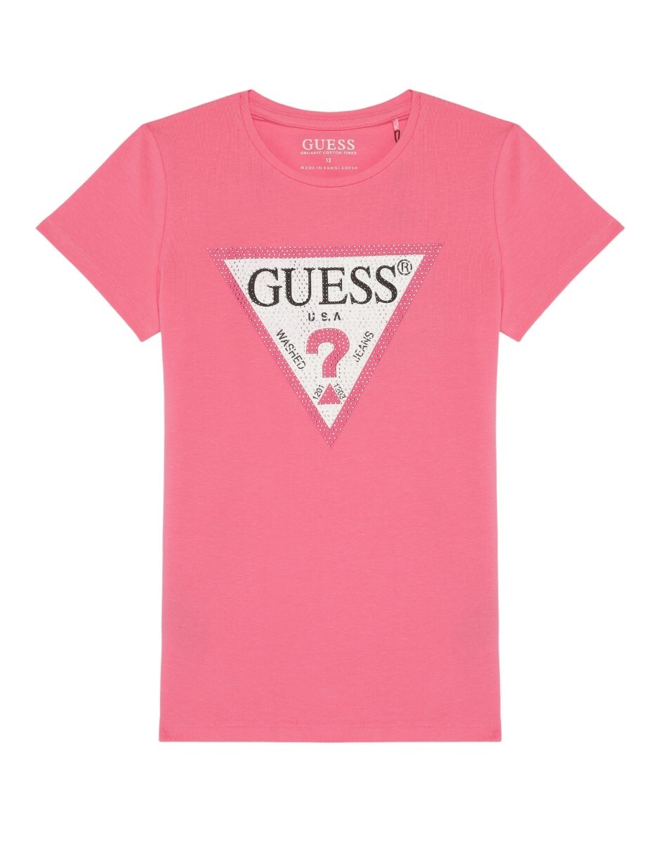 Playera manga corta para niña Playera manga corta para niña