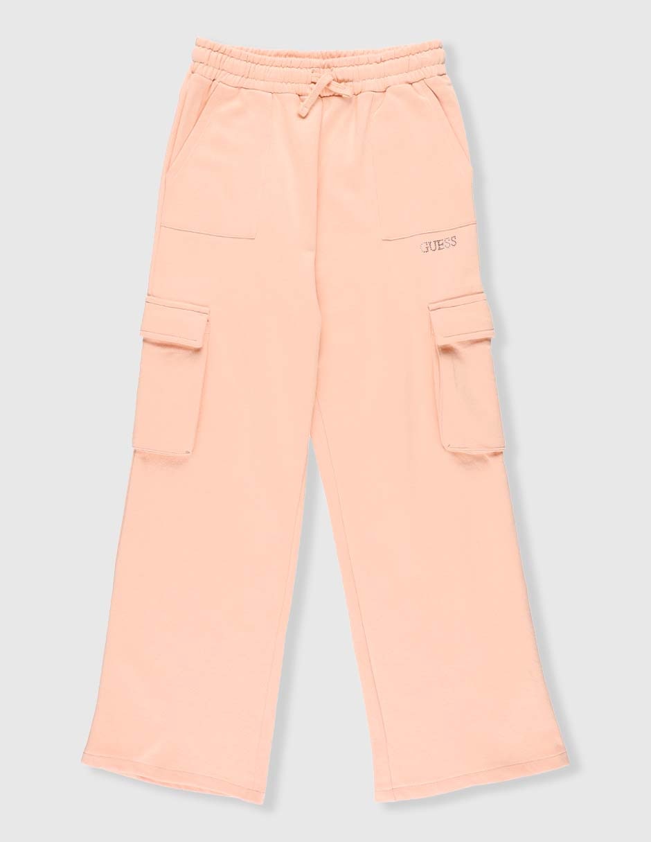 Jeans cargo para niña
