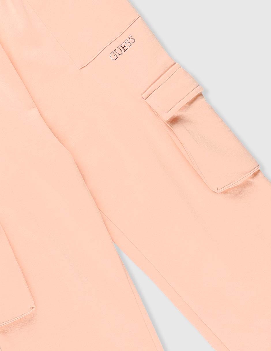 Jeans cargo para niña 4