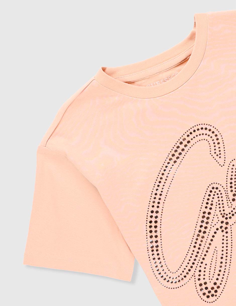 Playera manga corta para niña 4