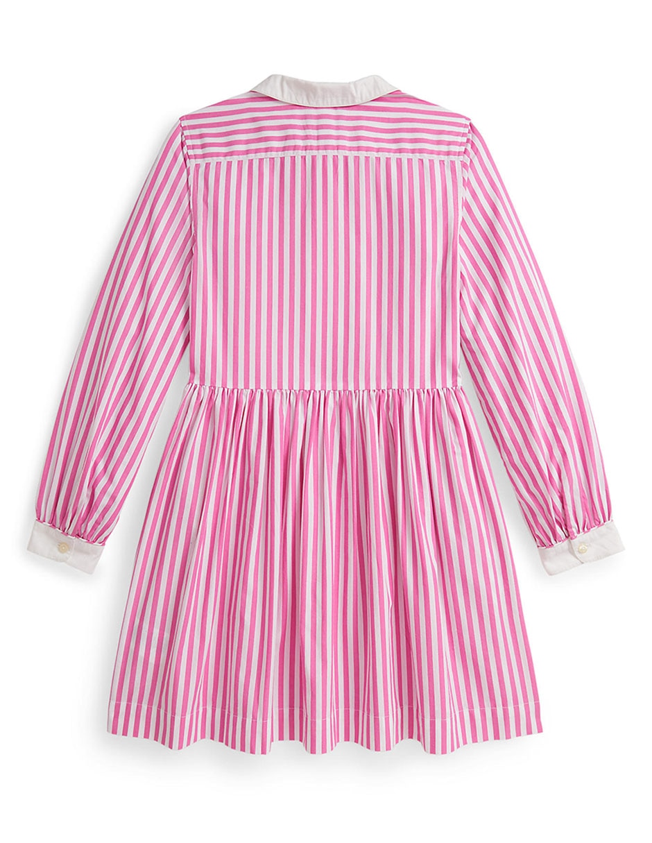 Vestido manga regular para niña 2