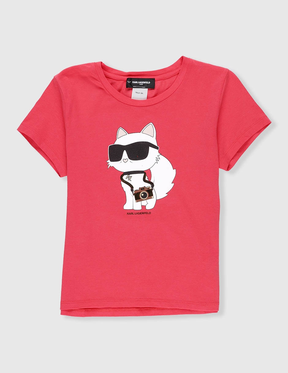 Playera manga corta para niña Playera manga corta para niña