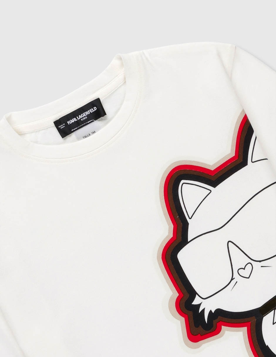 Playera manga corta para niña 3