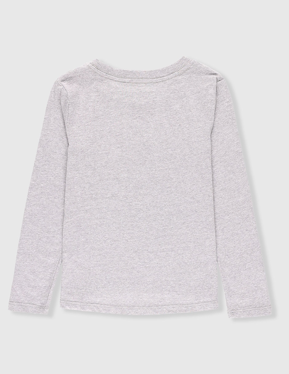 Playera manga larga para niña 2