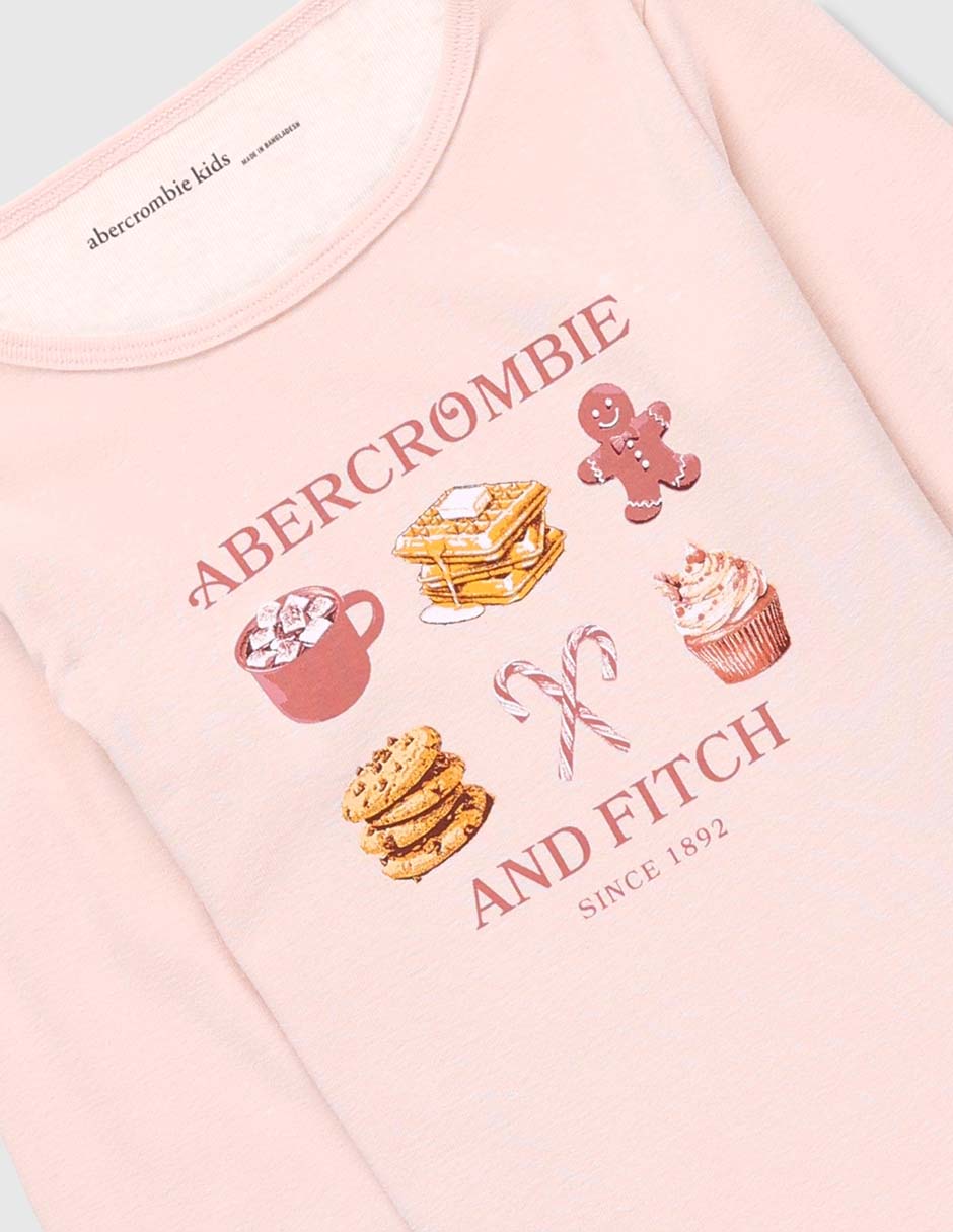 Playera manga larga para niña 3