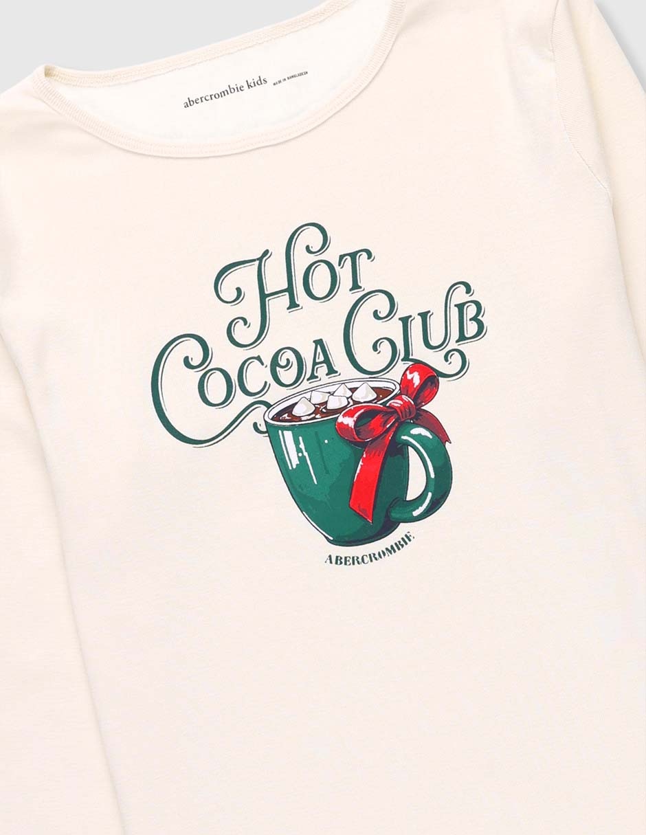 Playera manga larga para niña 3