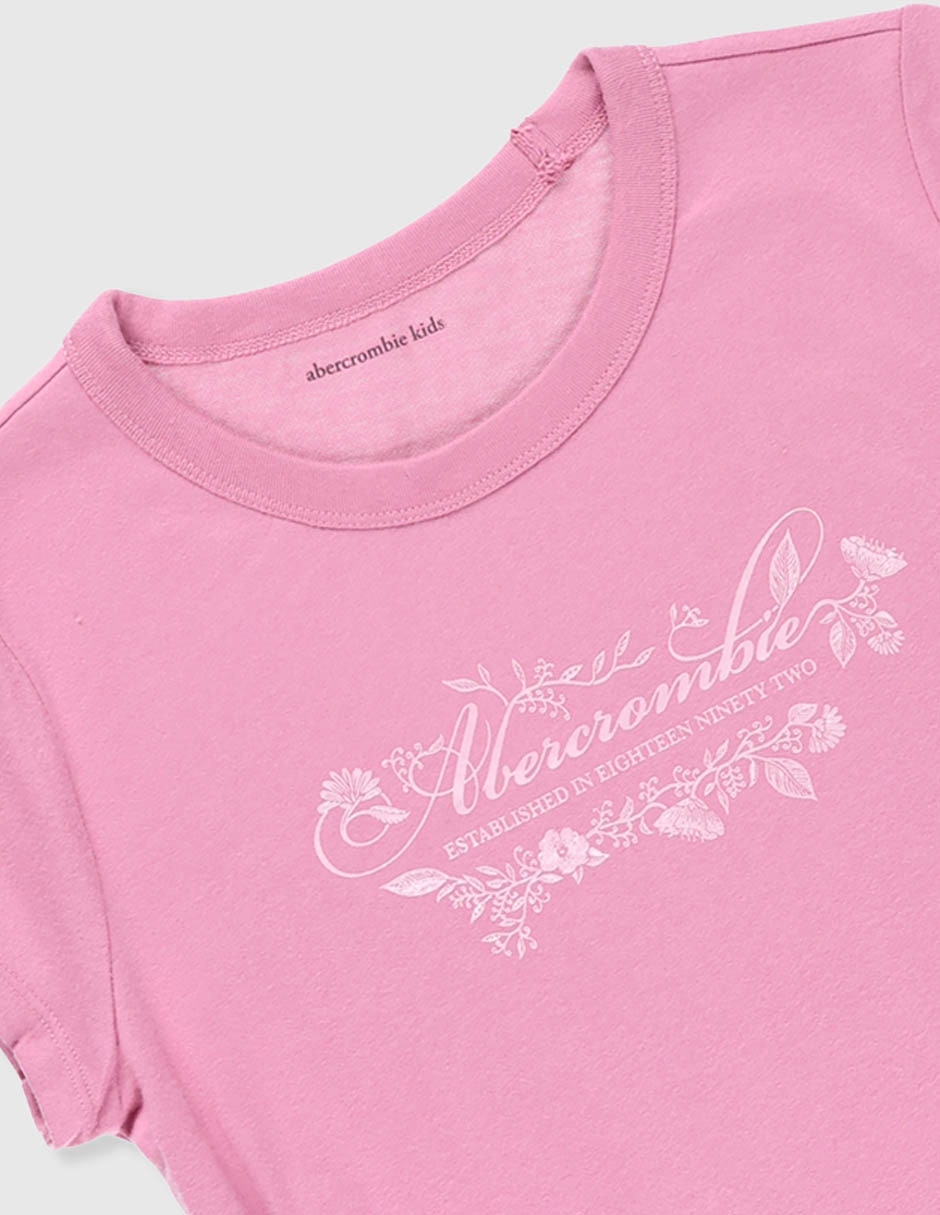 Playera manga corta para niña 3