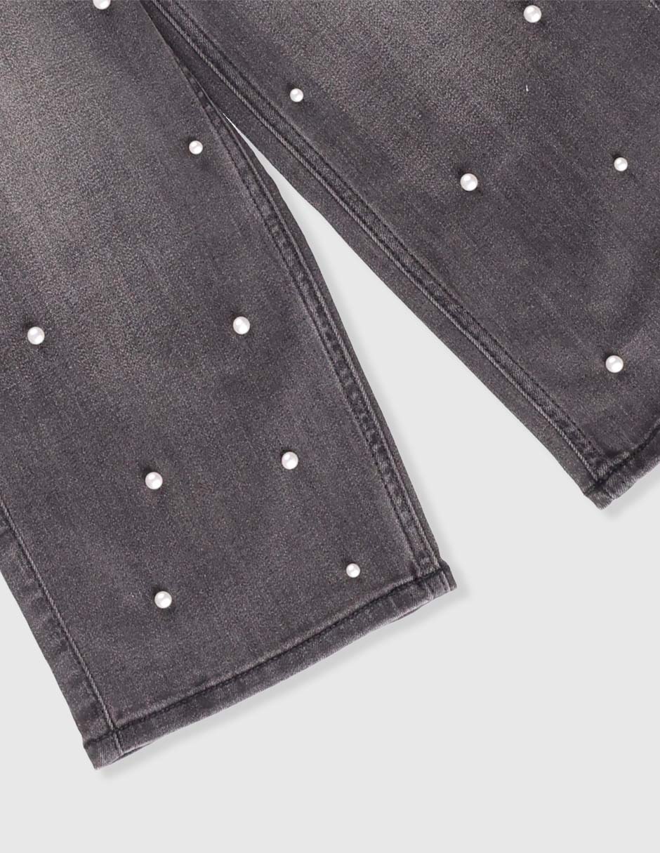 Jeans straight para niña 4