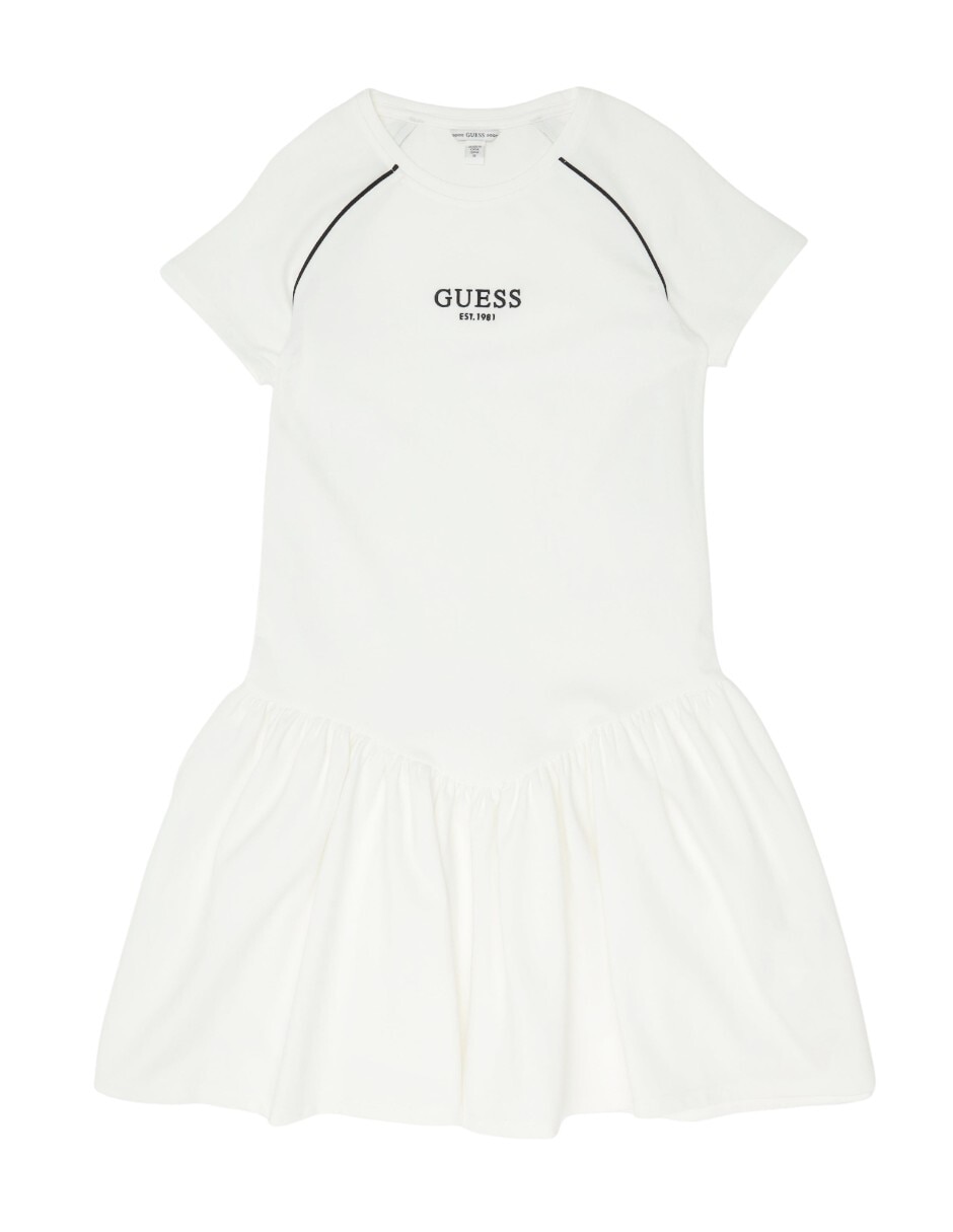 Vestido manga regular para niña 1