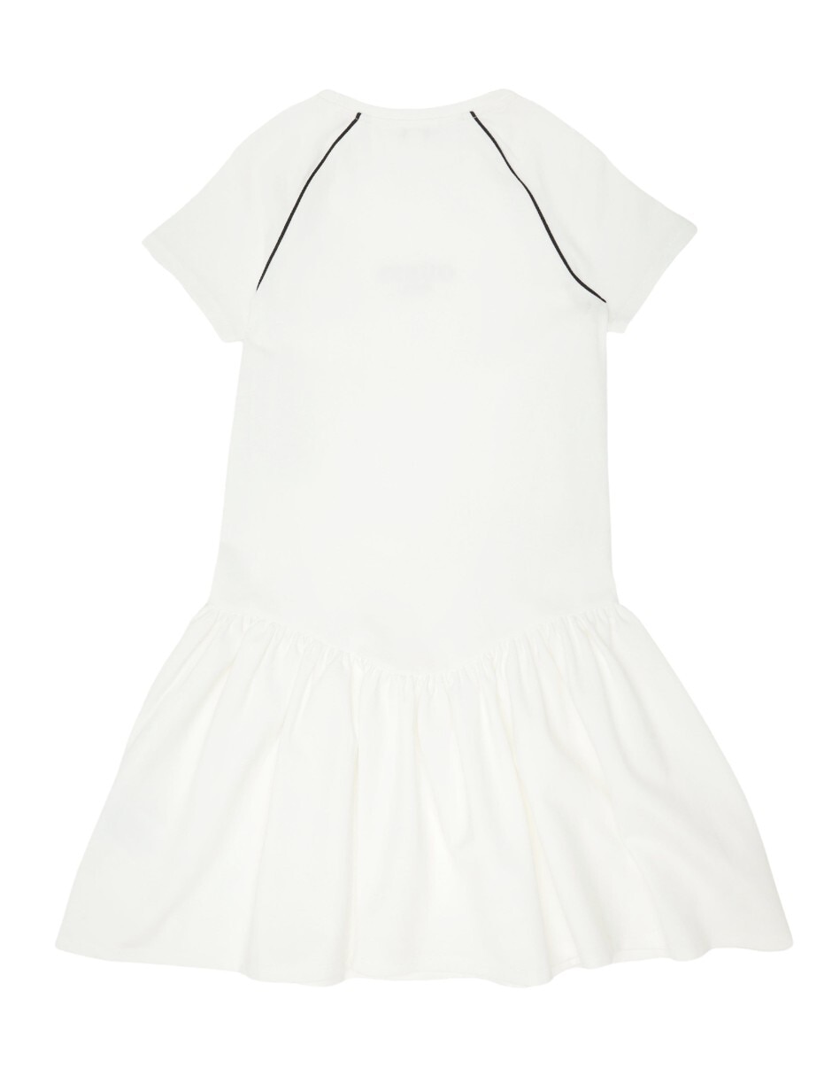 Vestido manga regular para niña 2