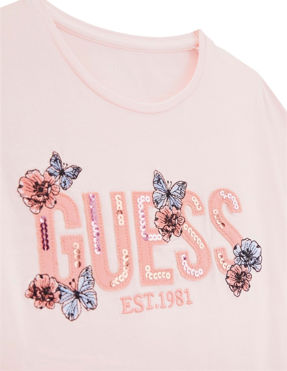 Playera manga corta para niña 3