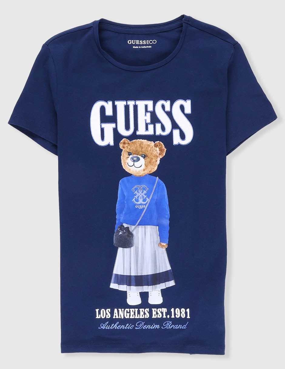 Playera manga corta para niña