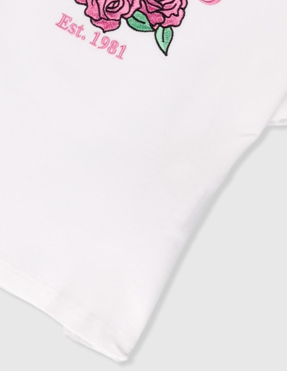 Playera manga corta para niña 4