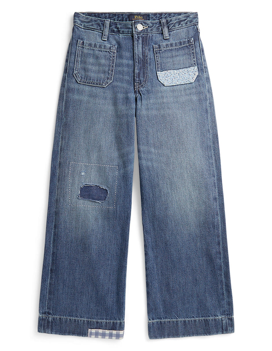 Jeans amplio Ralph Lauren para niña