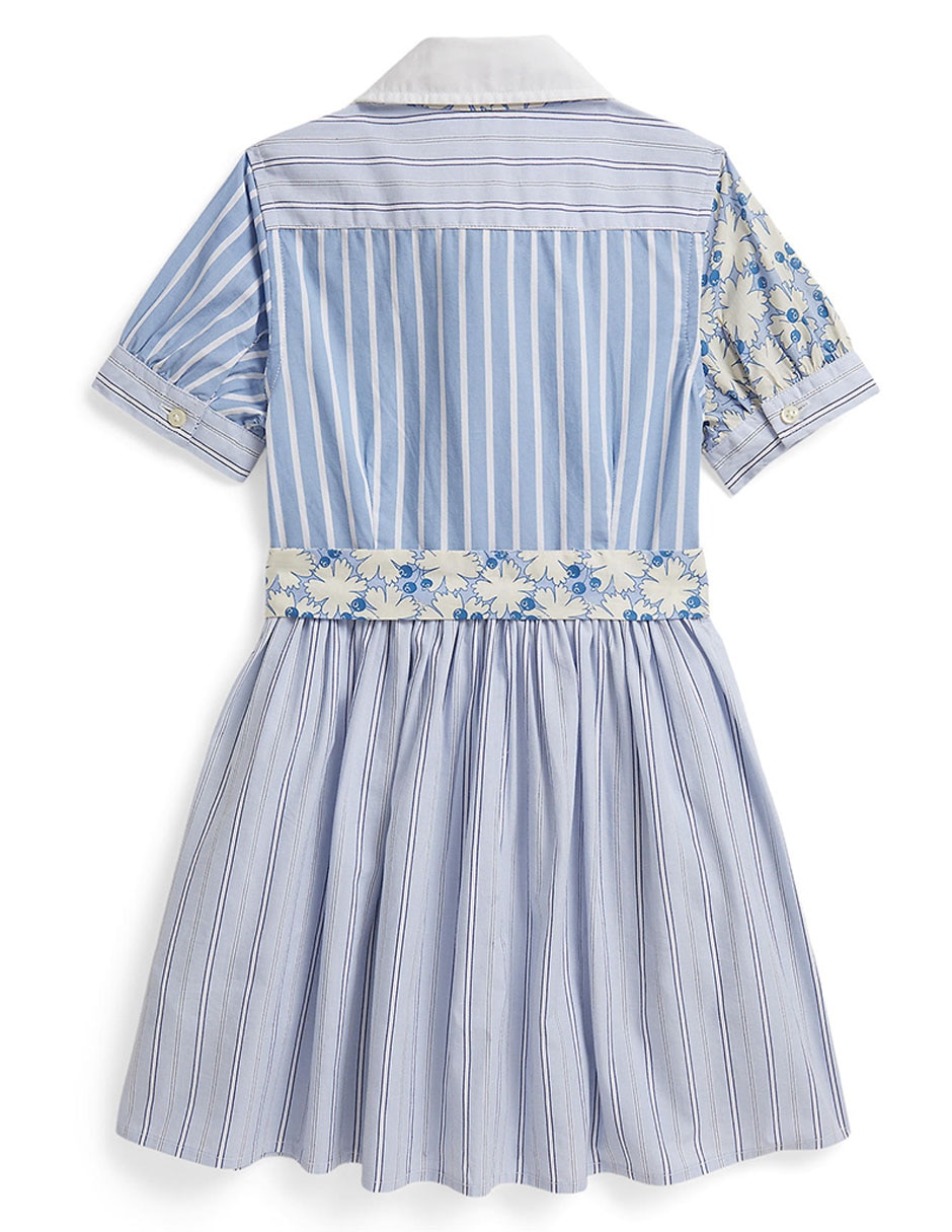 Vestido manga globo para niña 2
