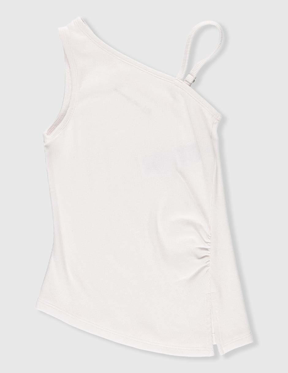 Playera sin manga para niña