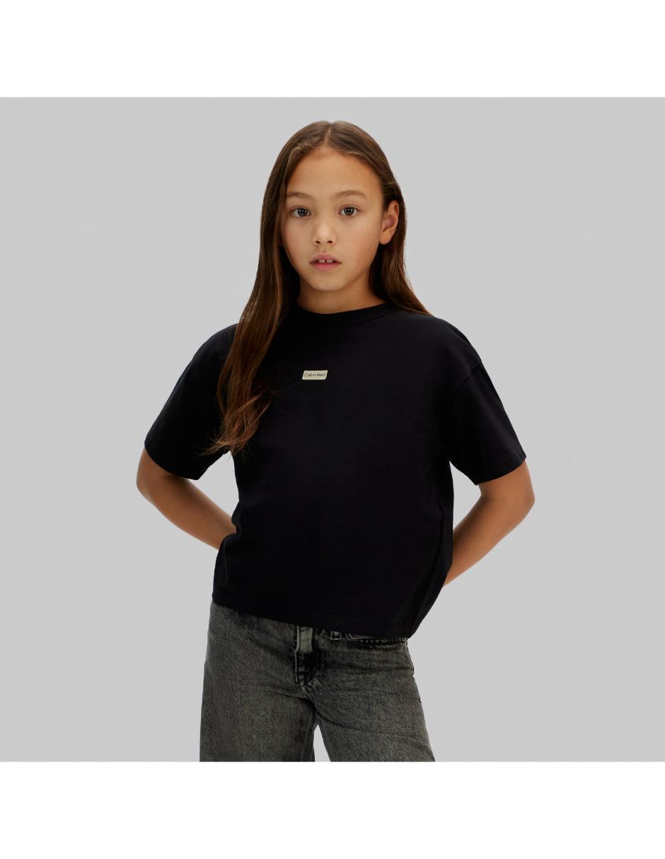 Playera Jeans Girls manga corta para niña Playera Jeans Girls manga corta para niña
