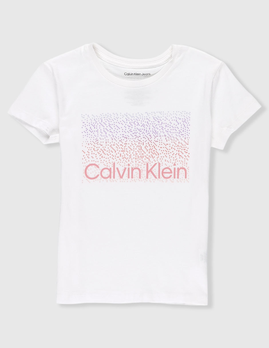 Playera manga corta para niña