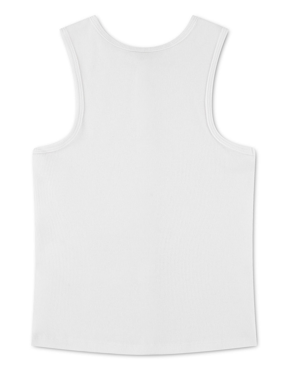 Playera sin manga para niña 3