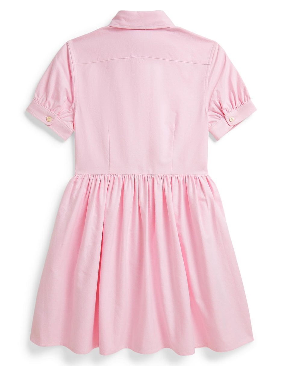 Vestido manga globo para niña 2