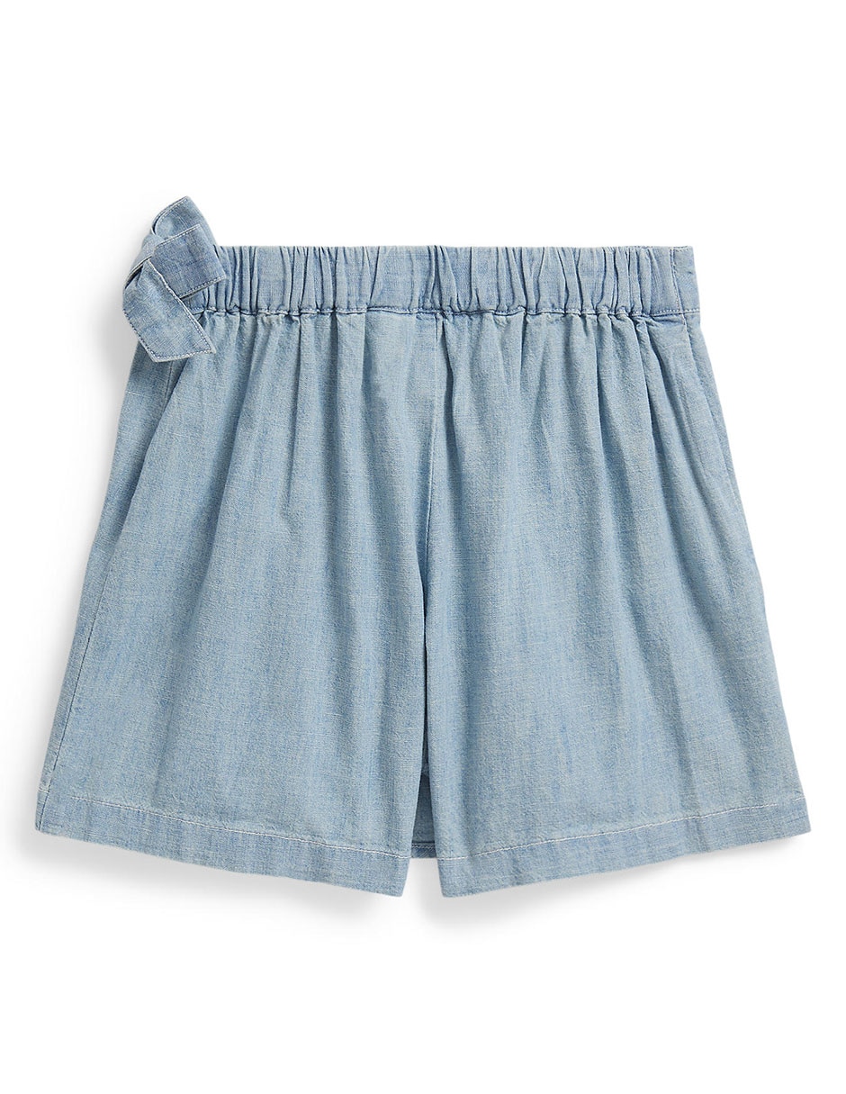 Falda short de algodón para niña 2