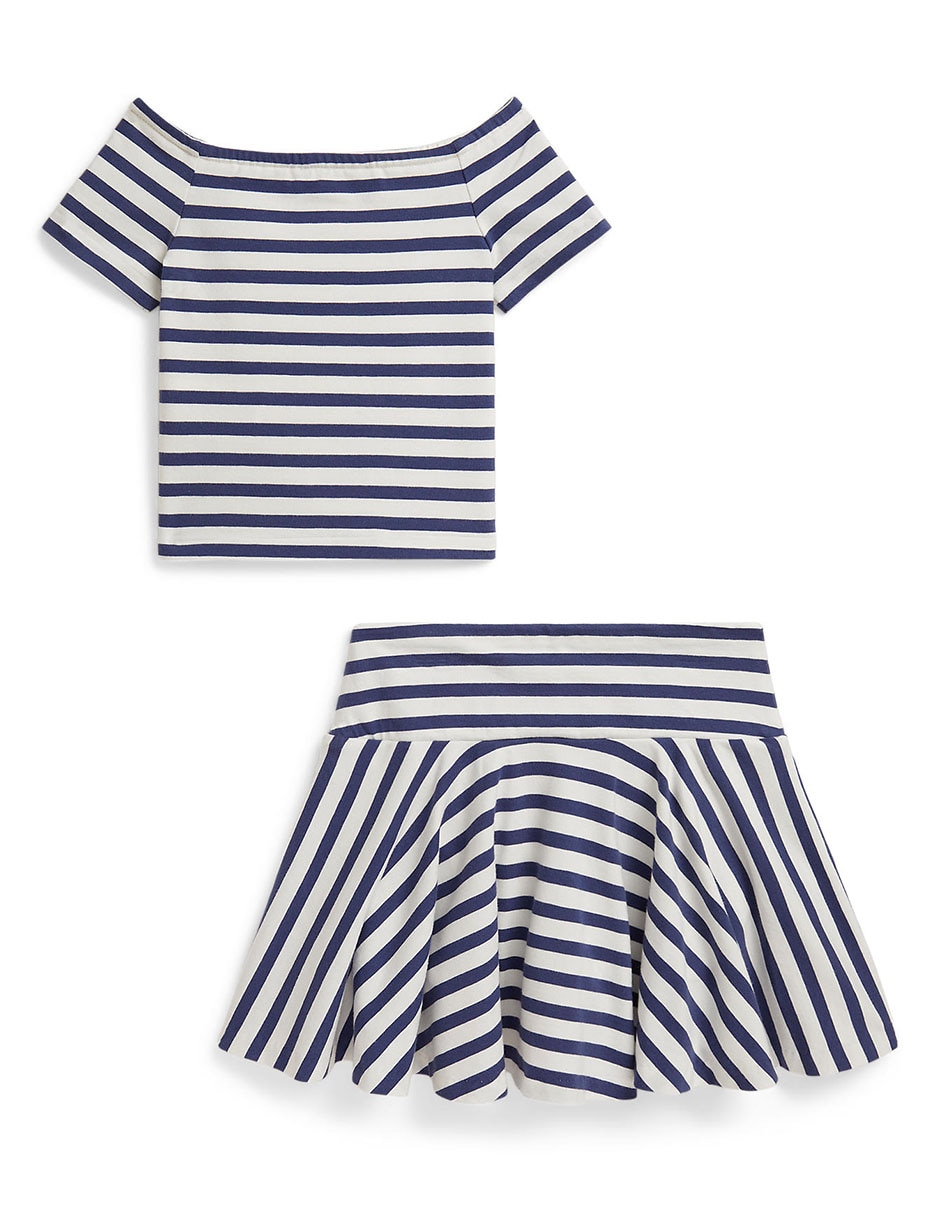 Conjunto de algodón para niña 2
