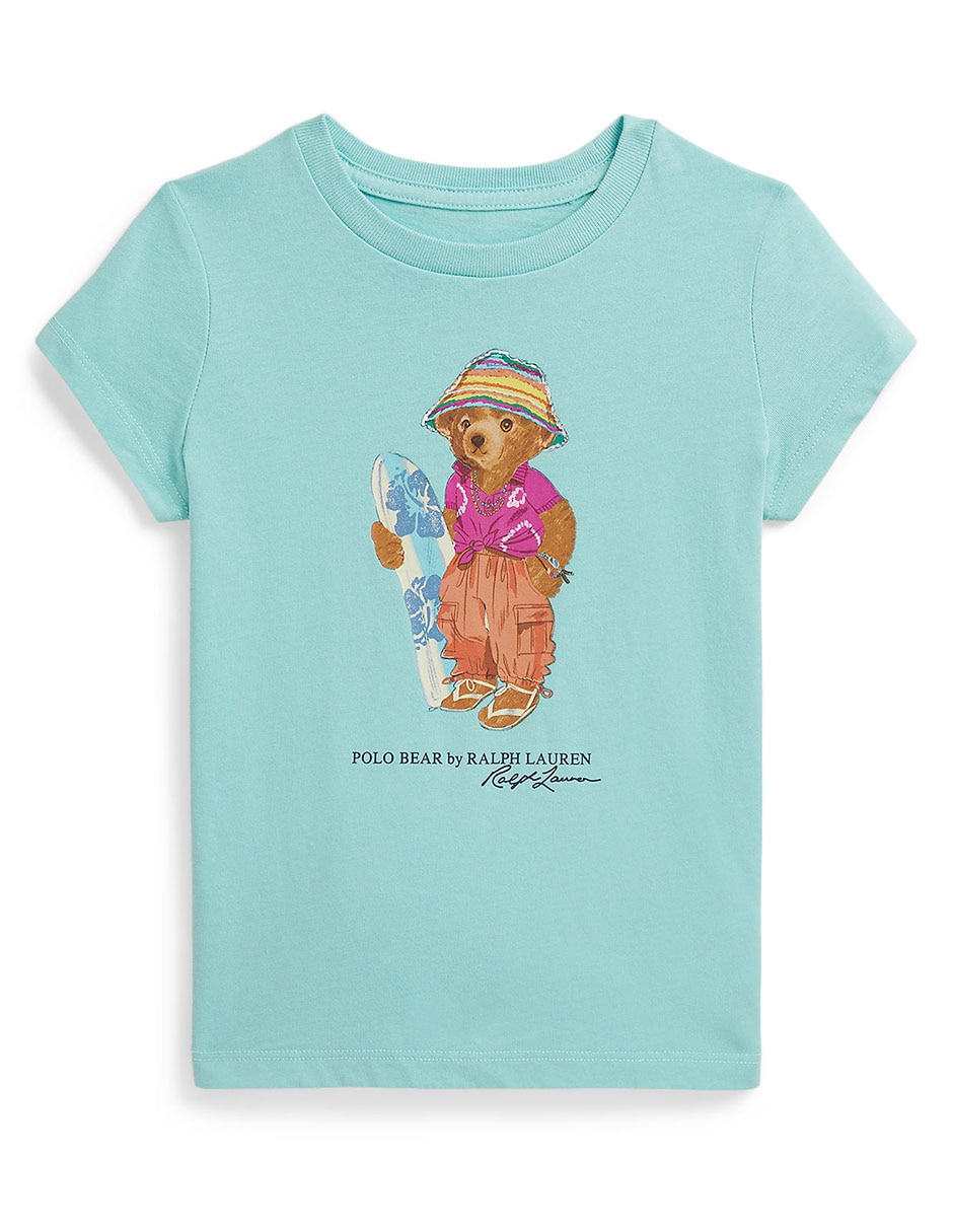 Playera manga corta para niña