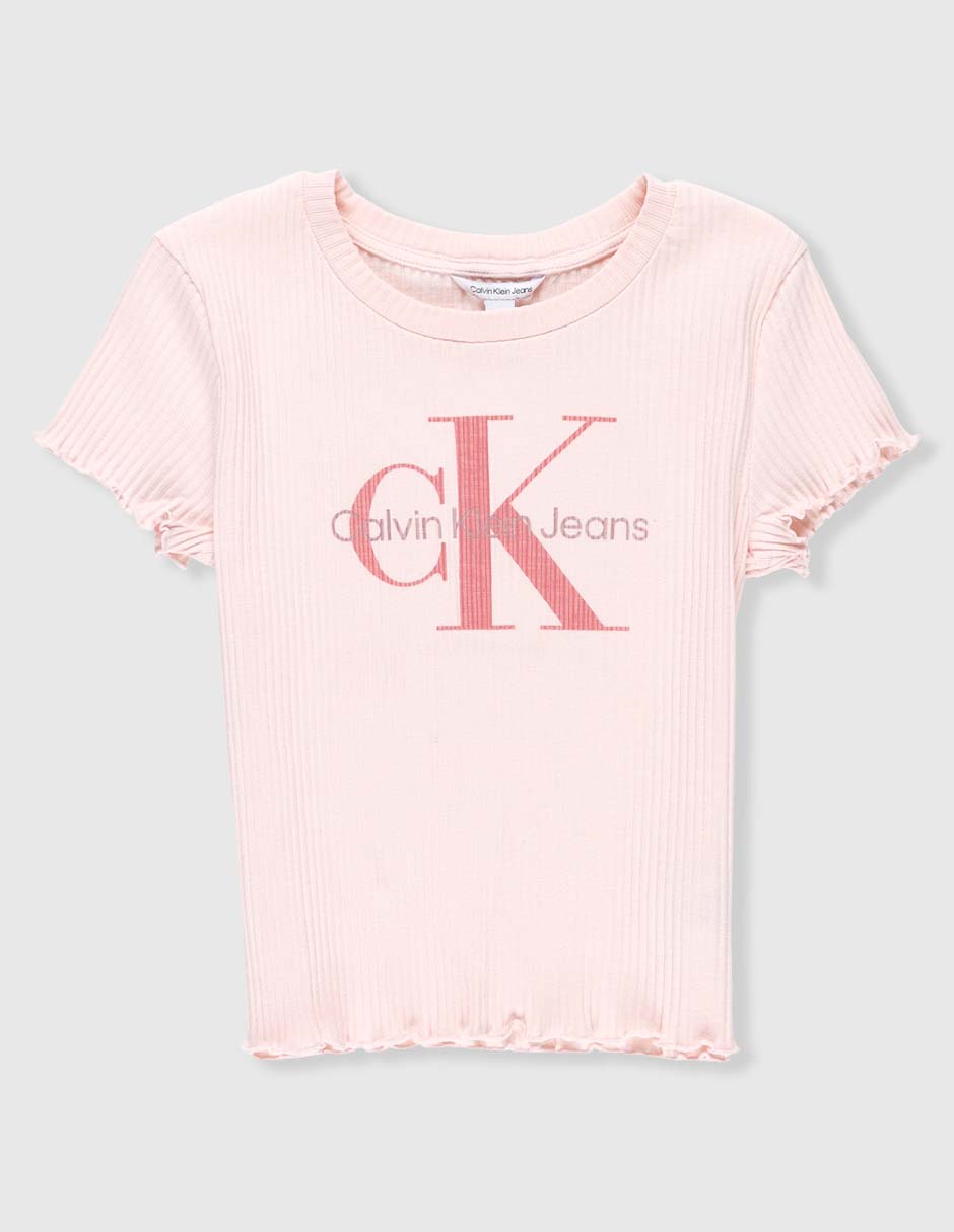 Playera manga corta infantil niña
