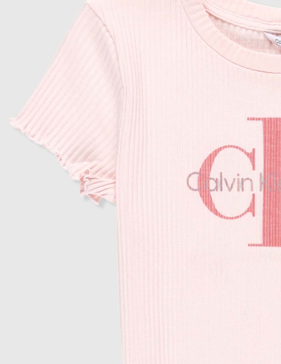 Playera manga corta infantil niña 4