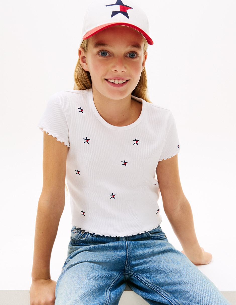 Playera manga corta para niña 2