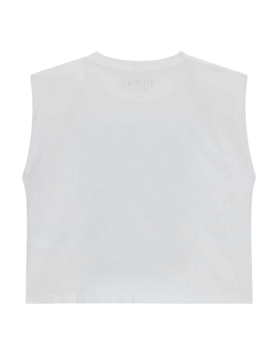 Playera sin mangas para niña 2