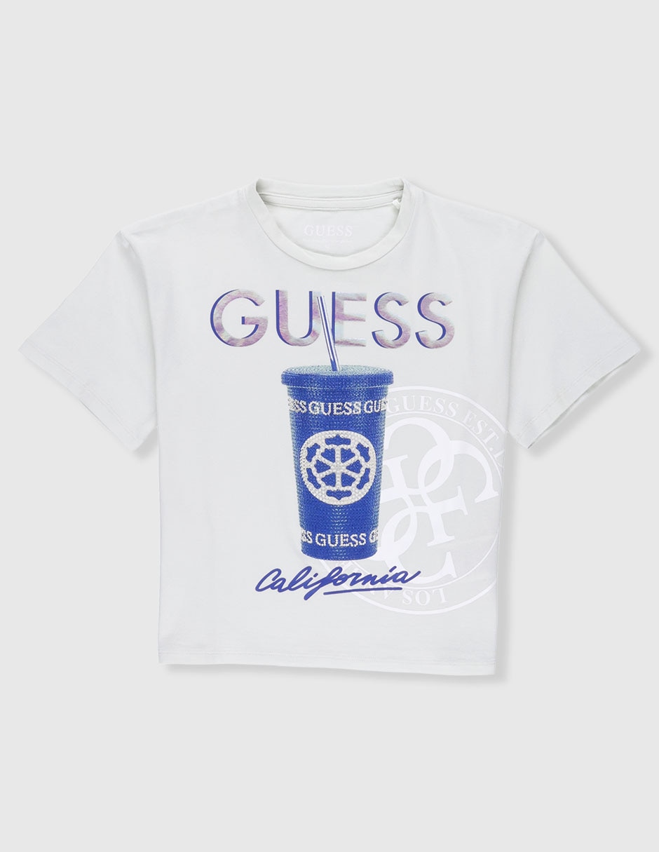 Playera manga corta para niña Playera manga corta para niña