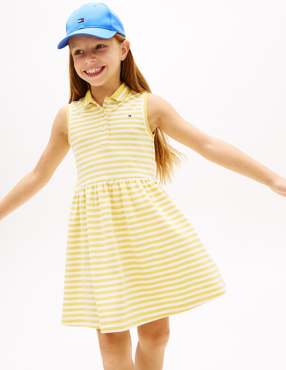 Vestido polo para niña 3
