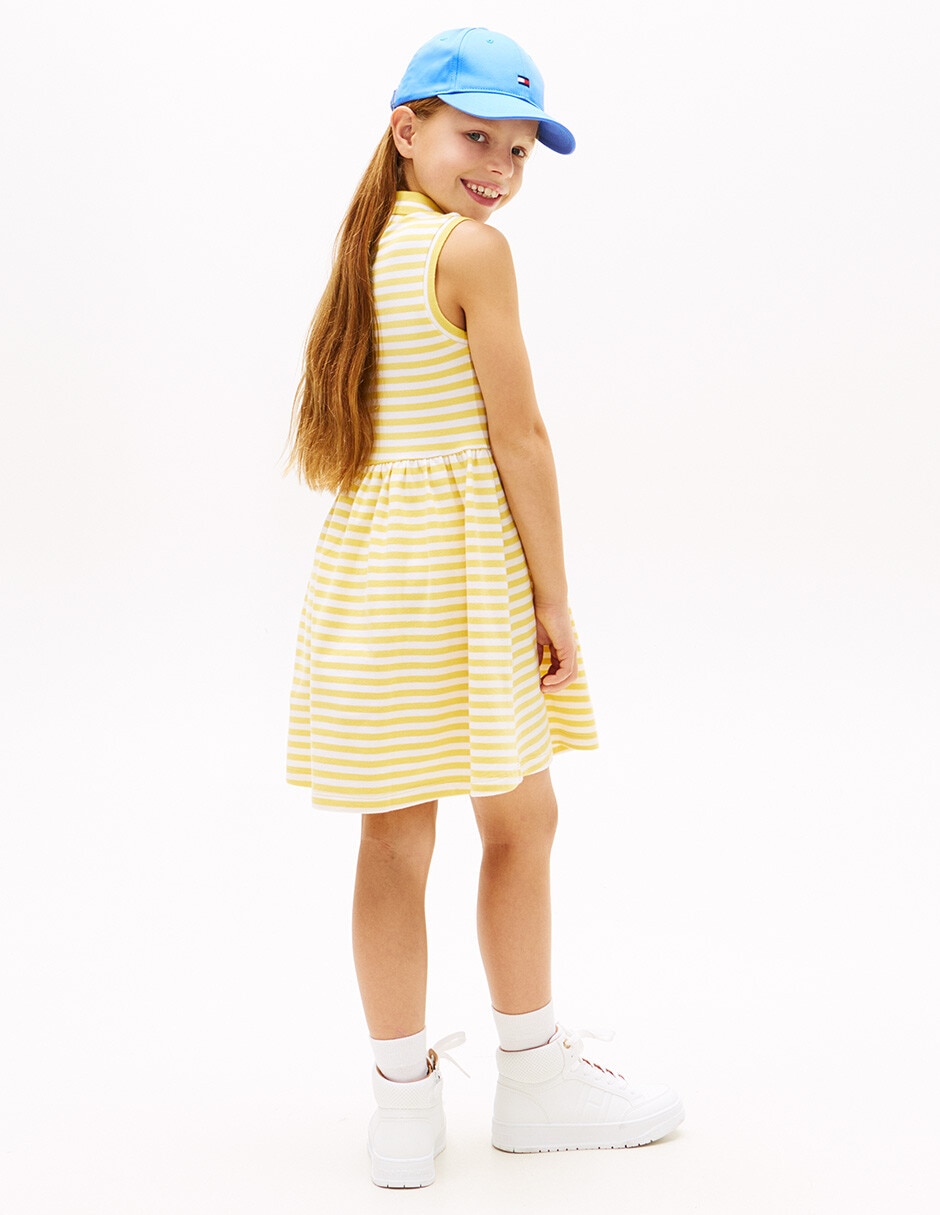 Vestido polo para niña 4