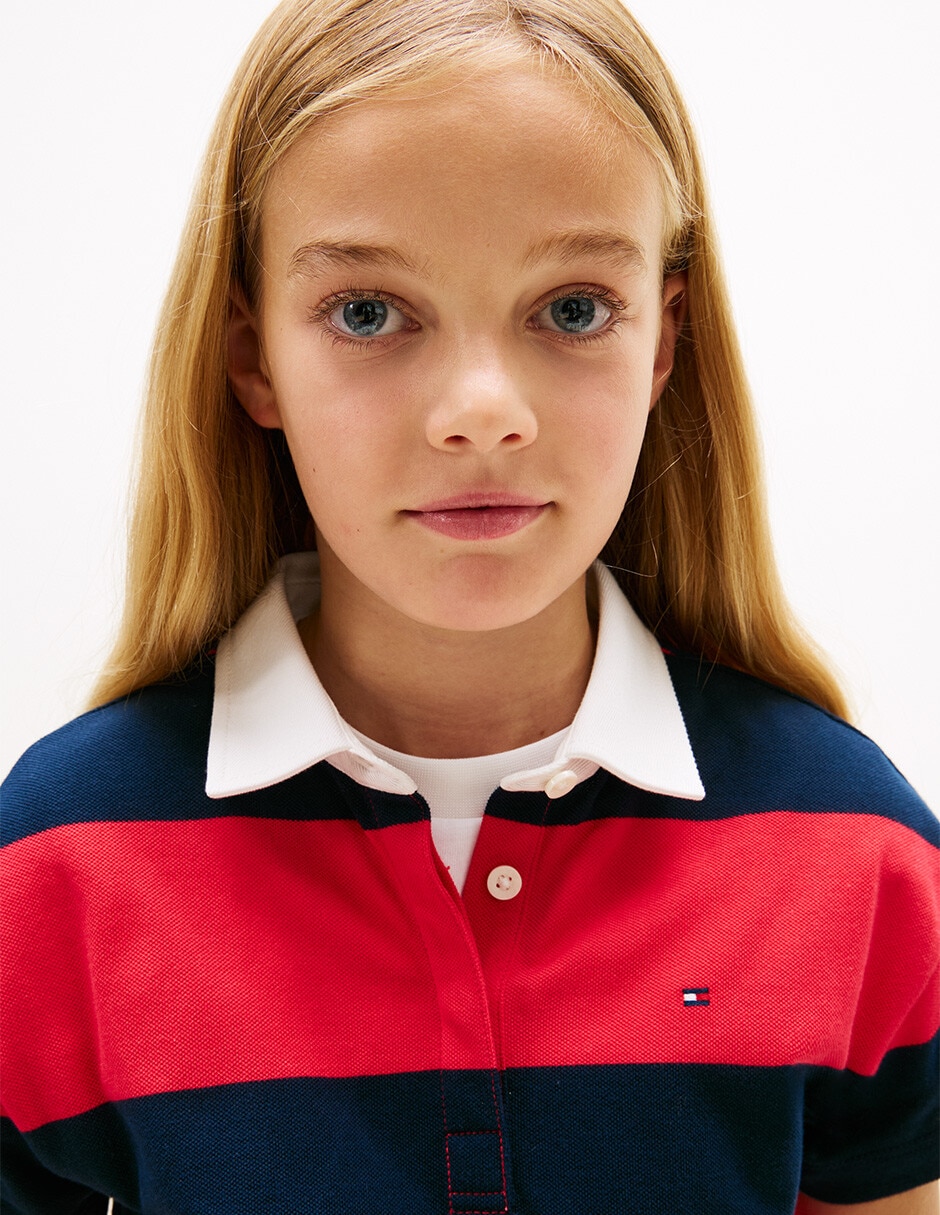 Vestido polo para niña 3