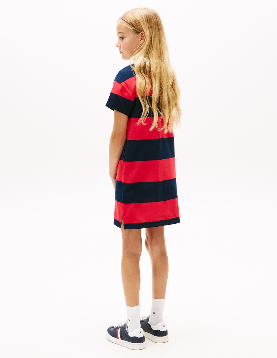 Vestido polo para niña 4