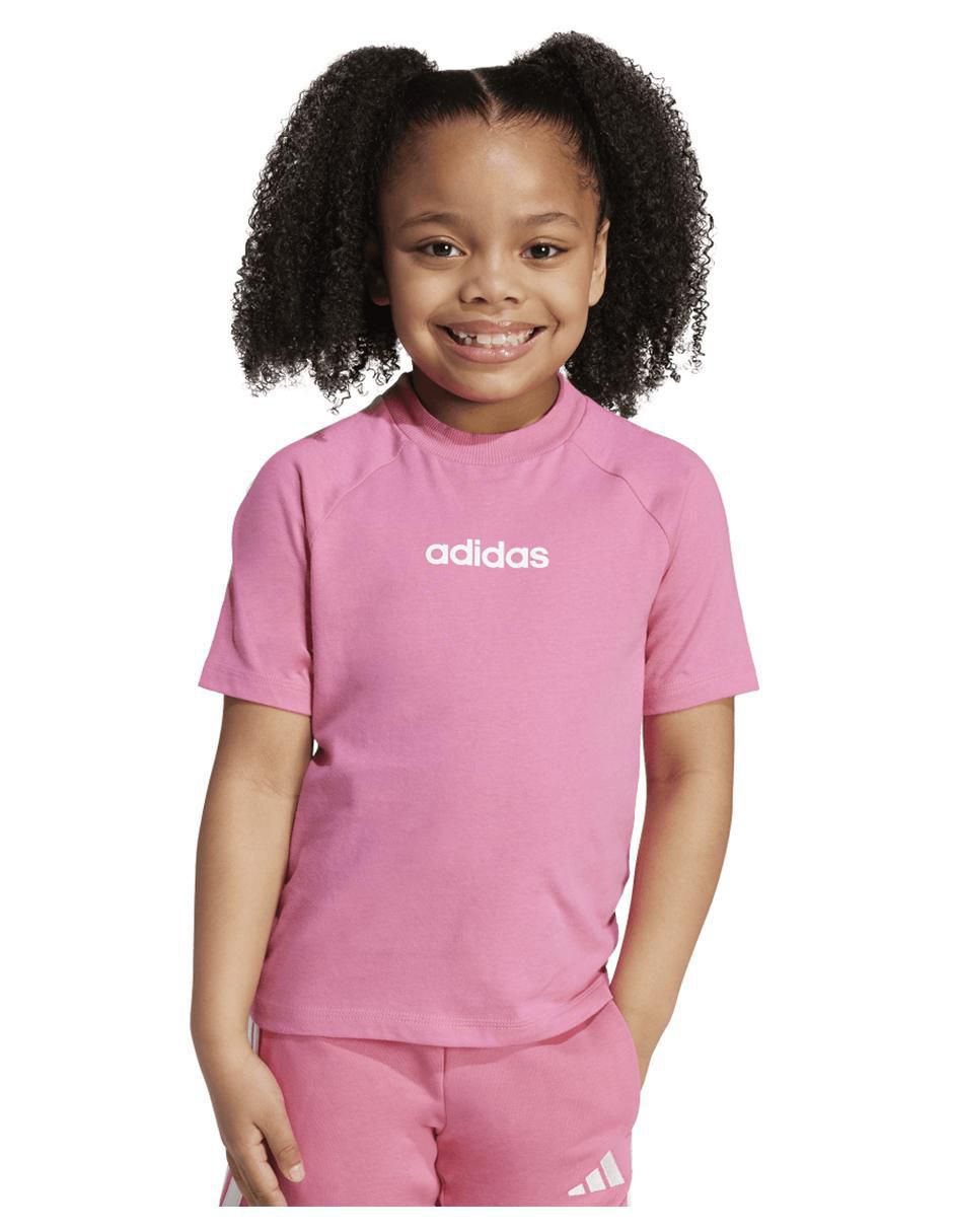 Playera Essentials manga corta para infantil
