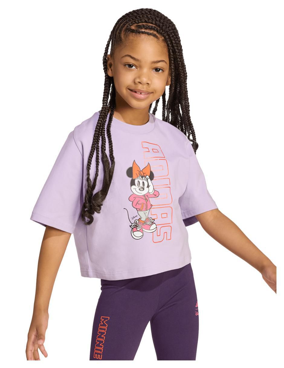 Playera Disney manga corta para niña